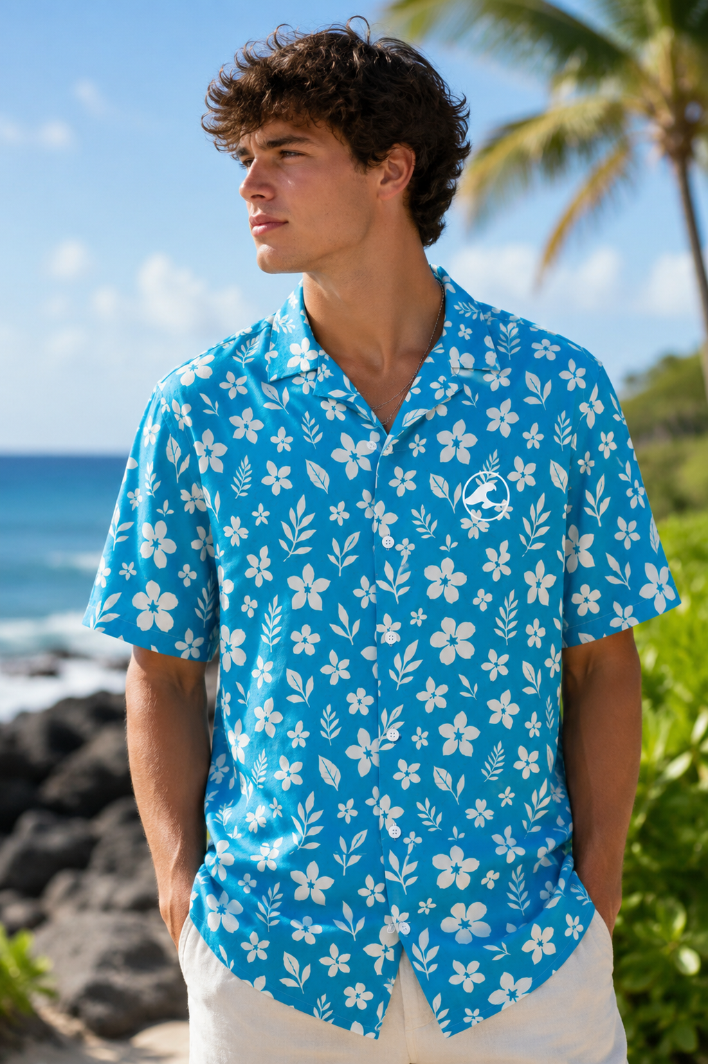 Laguna Flora Button-Up