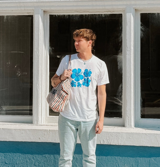 Blue Bloom Tee