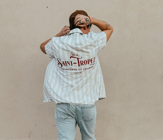Saint Tropez Button-Up Shirt