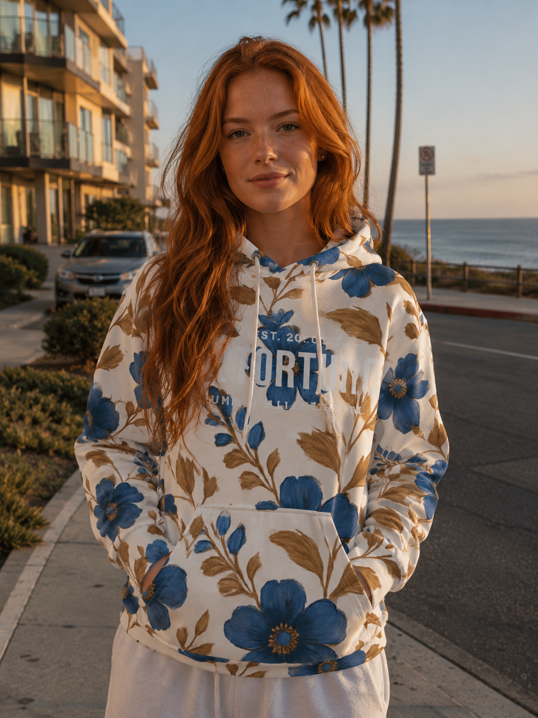 Golden Bloom Hoodie