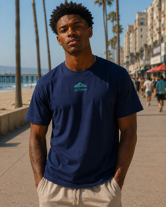 La Fortuna T-Shirt – Navy Blue