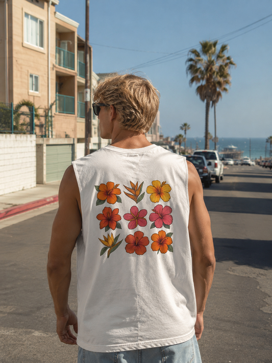Sunbloom Muscle Tee