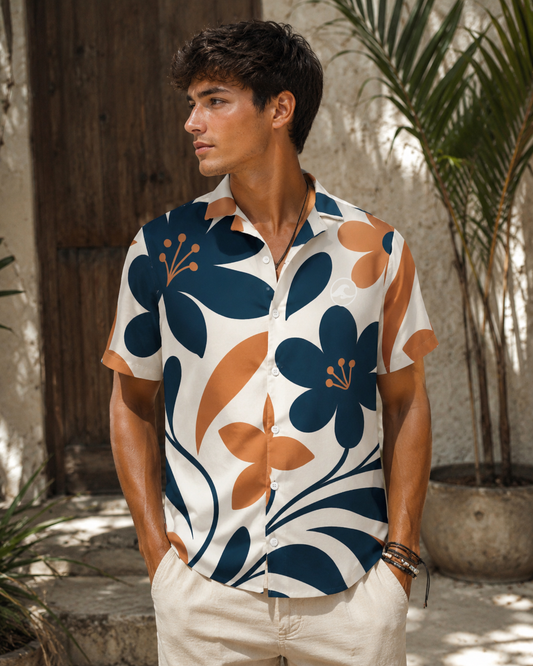 Botanic Breeze Button-Up