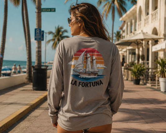 Moonlit Current Long Sleeve Tee
