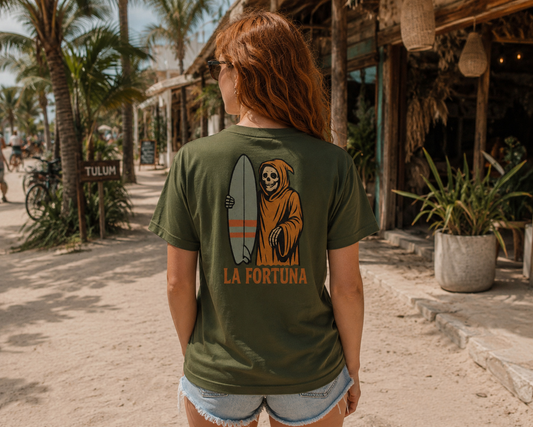 Death Rides the Waves Tee