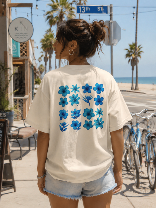 Ocean Bloom Box Tee
