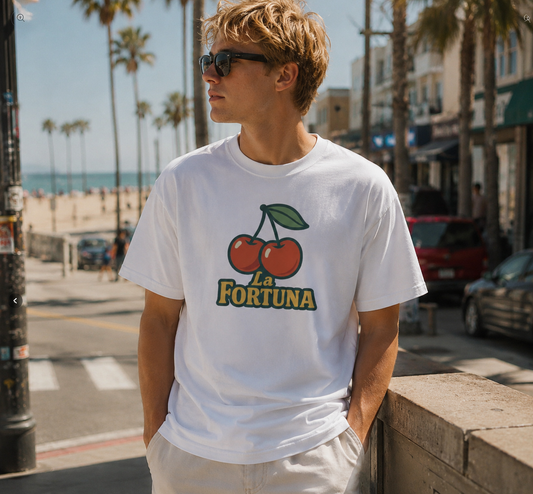 Cherry Heat Heavyweight Tee