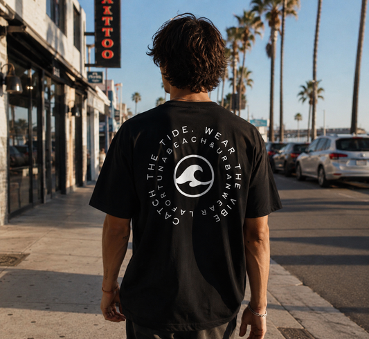La Fortuna Black Heavyweight Tee