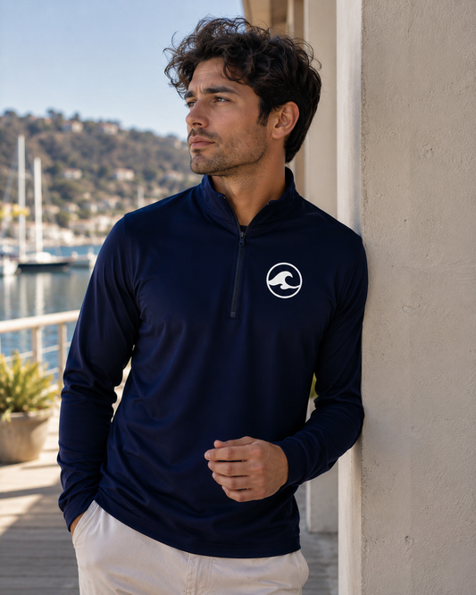 La Fortuna Quarter Zip - Navy