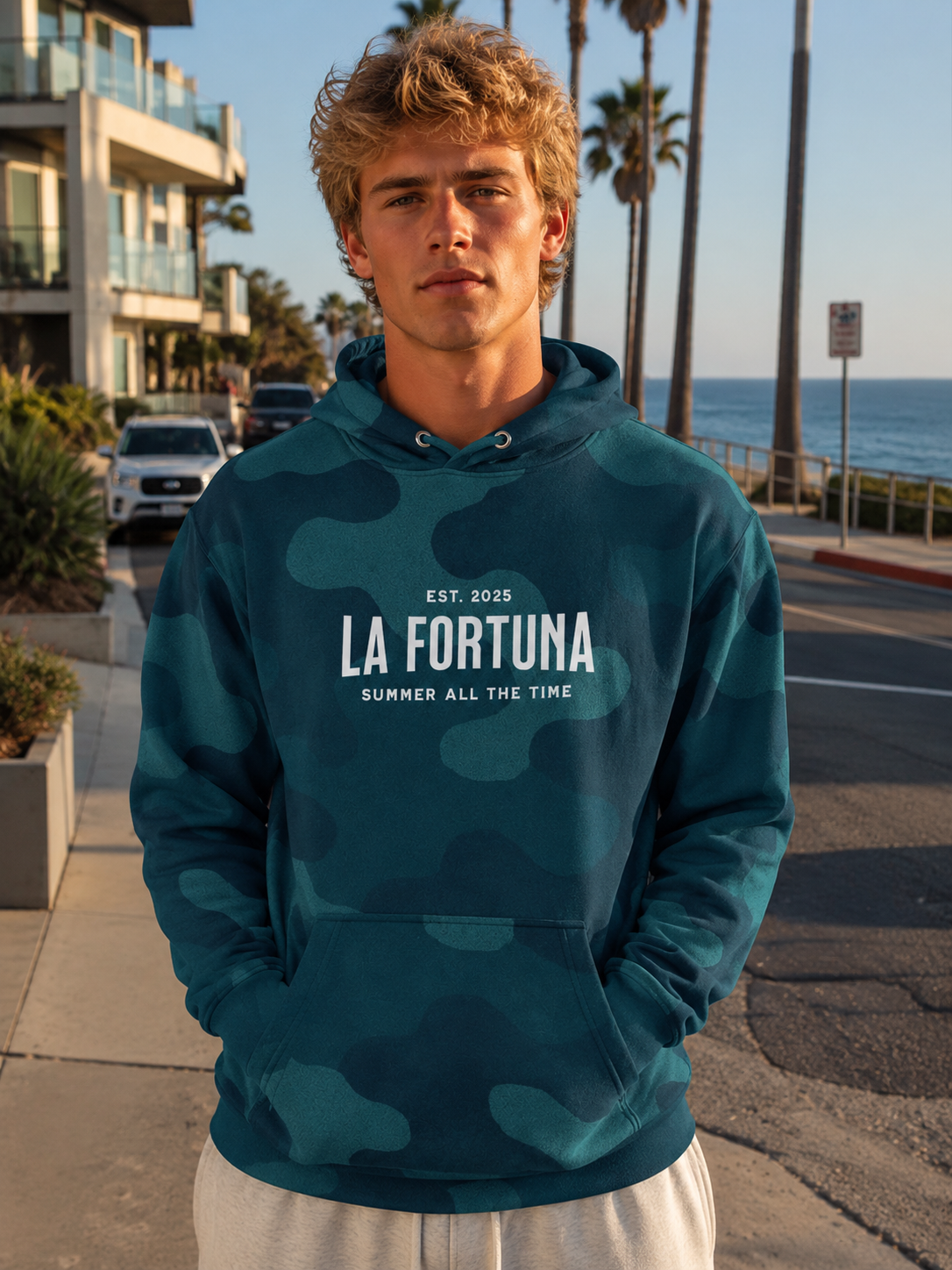 Tide Camo Hoodie