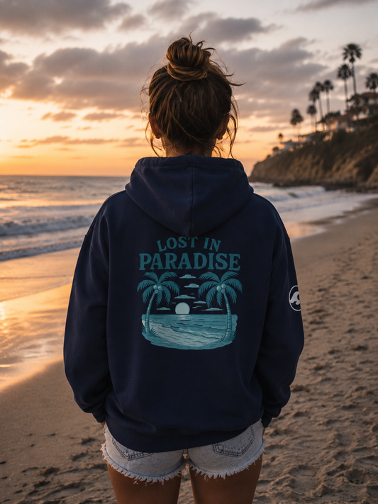 Lost in Paradise Oversized heavyweight Hoodie