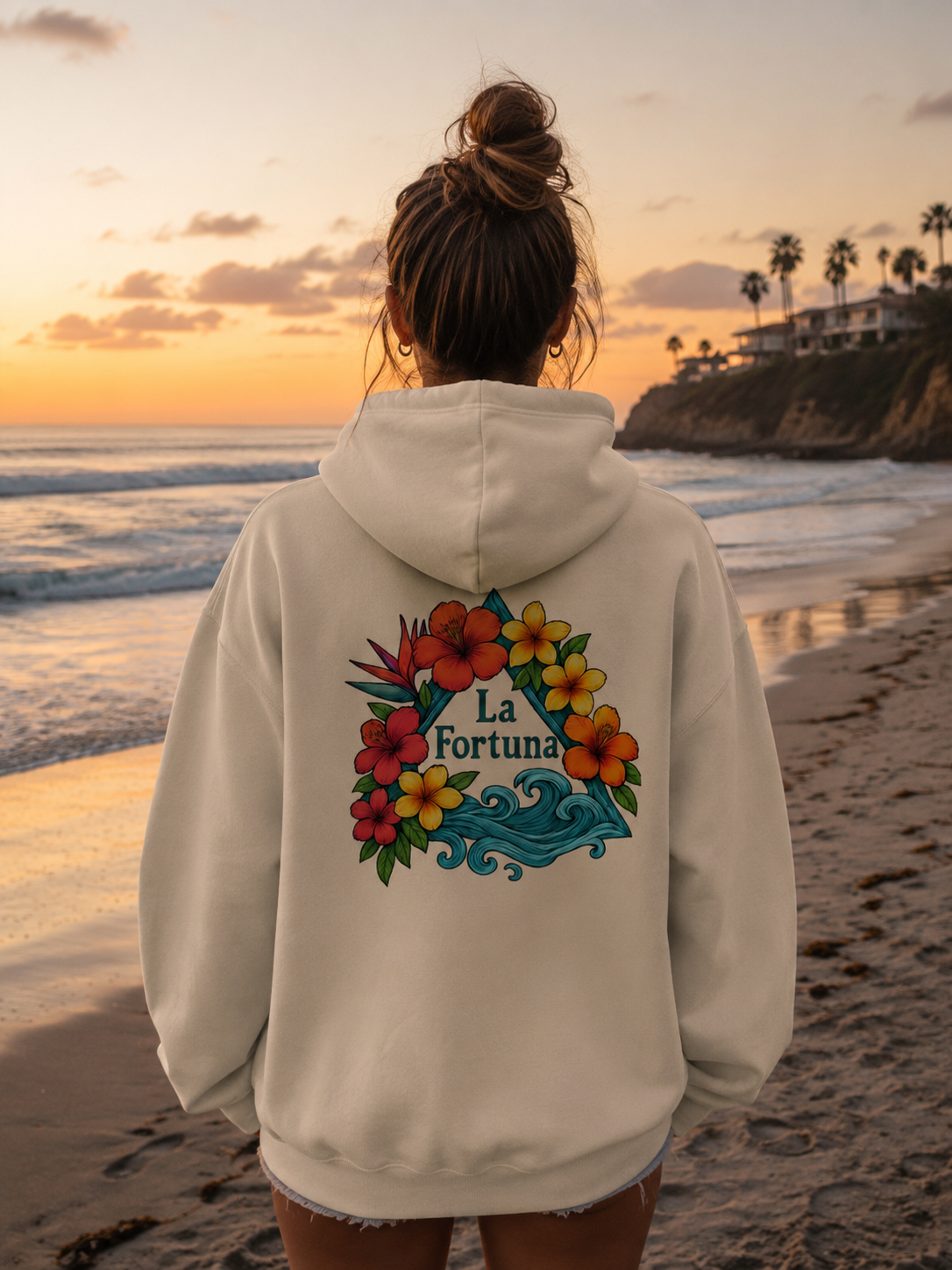 Ocean Orchid Hoodie