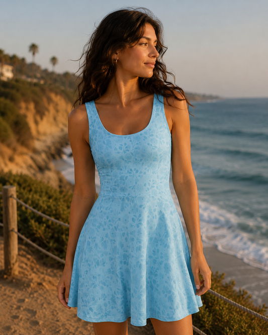 Azul Petal Floral Dress