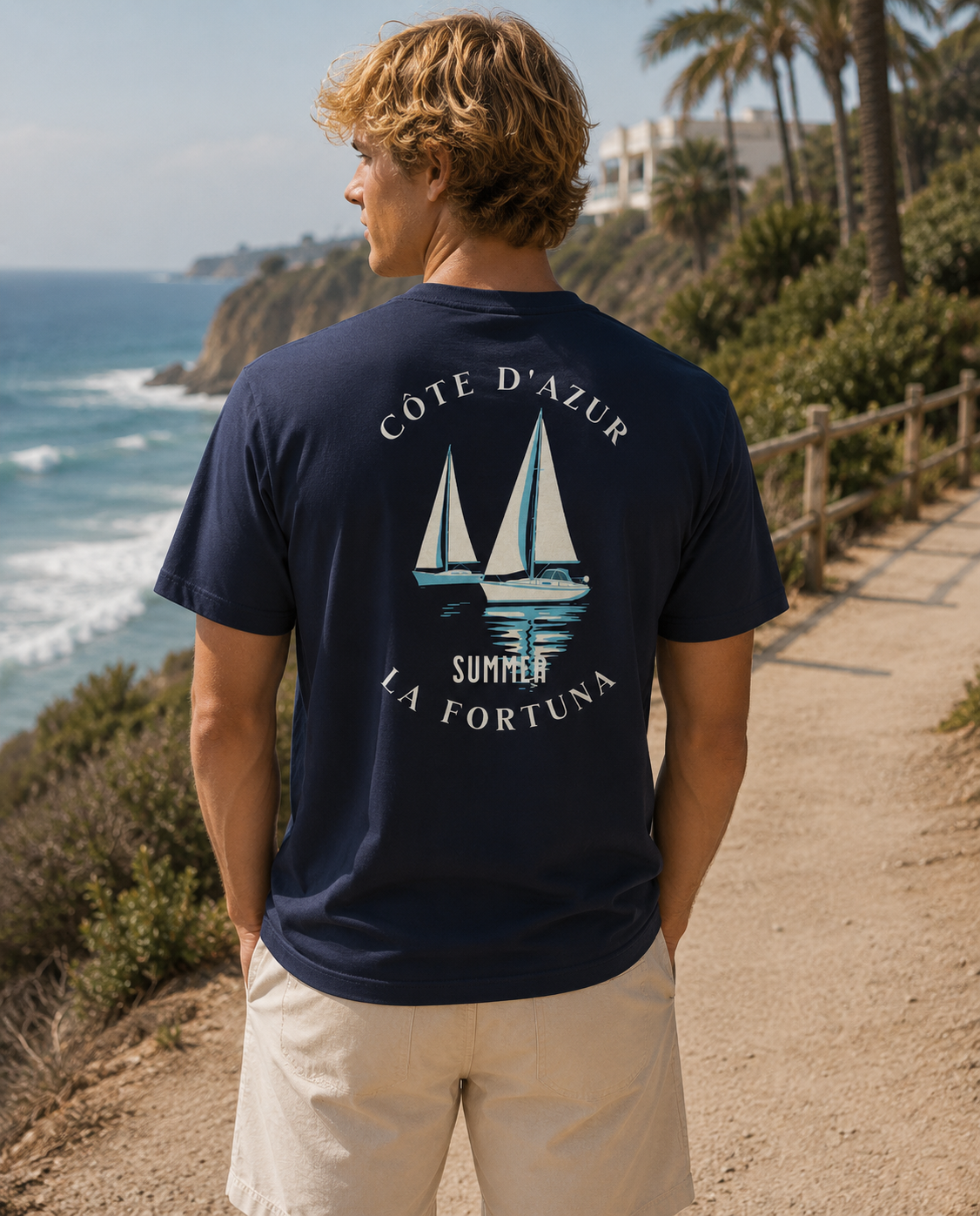 Côte d'Azur Summer T-Shirt