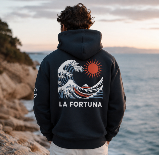 Rojo Sol Box Hoodie