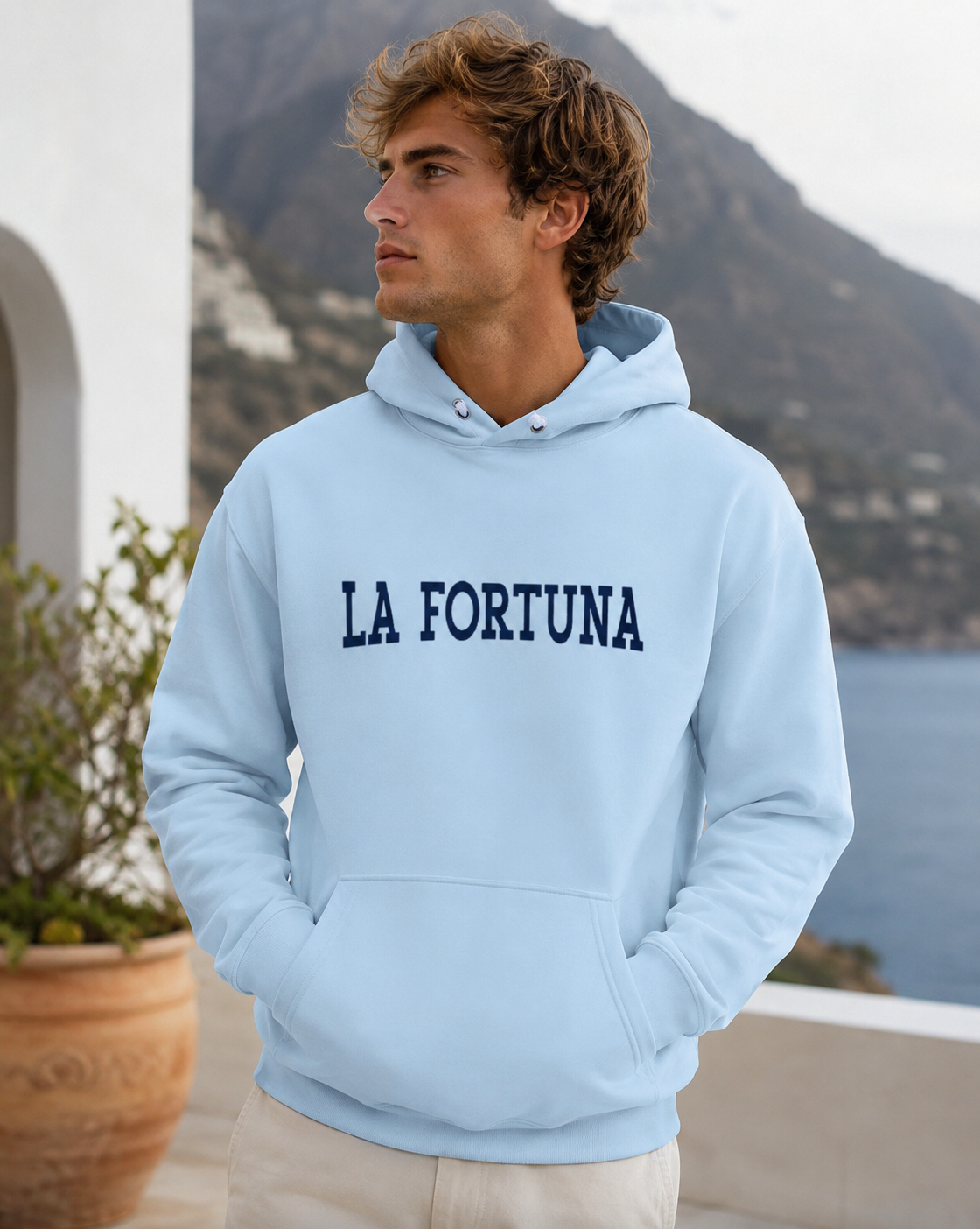 Astro Azul Hoodie