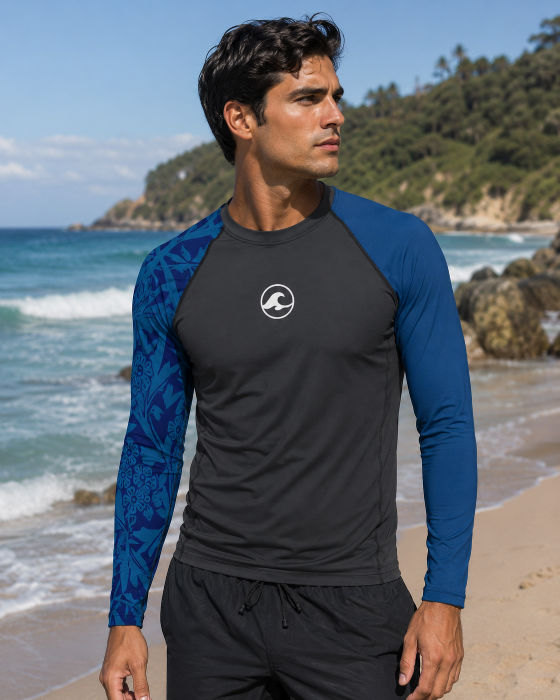 Men's Deep Tide Rash Guard