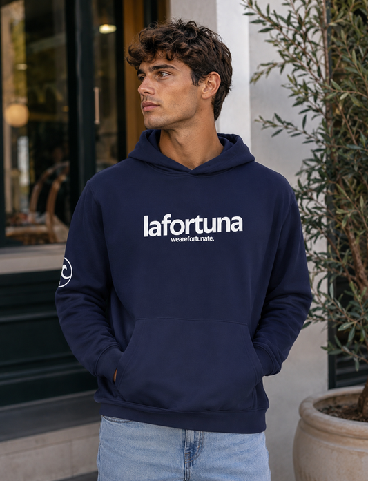 La Fortuna Heavyweight Hoodie - Navy