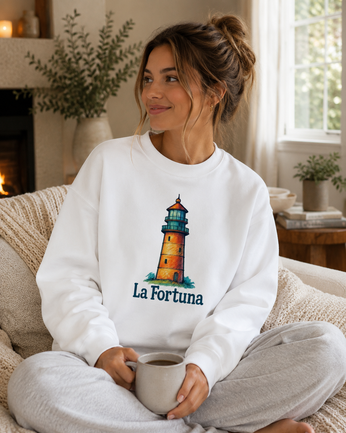 Beacon Glow Oversized Sweatshirt