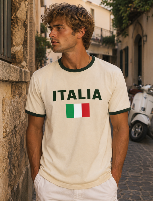 Italia Ringer Tee