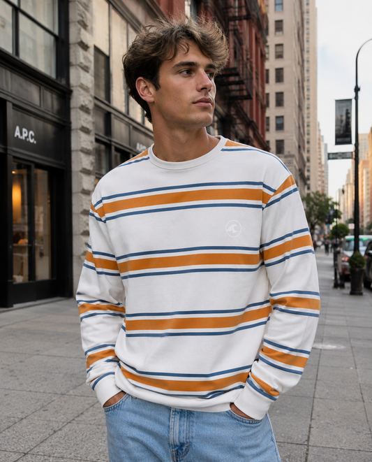 Cítrico Rayado Sweatshirt