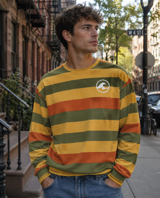 The Driftline Striped Sweatshirt