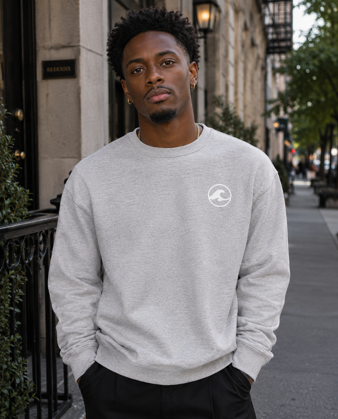 La Fortuna Oversized Sweatshirt – Grey