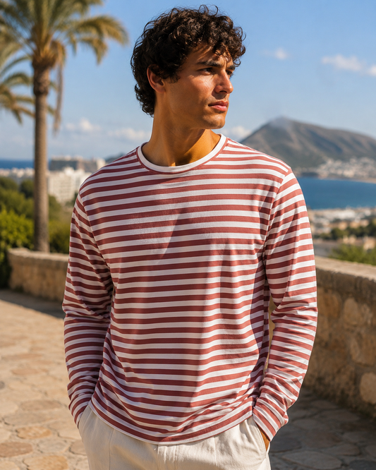 Cherry Drift Pullover