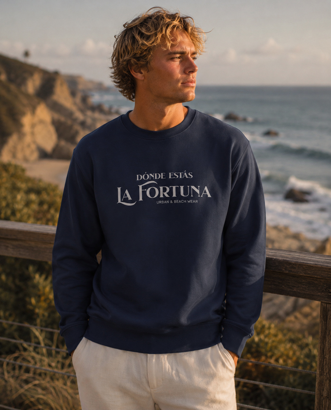 La Fortuna Navy Sweatshirt