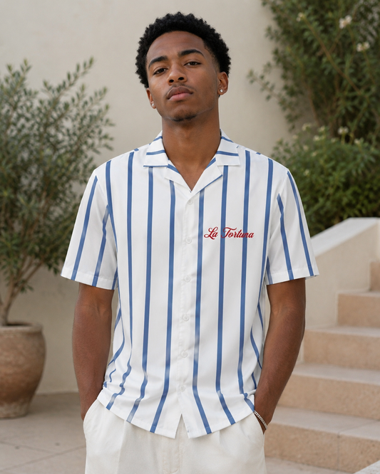 Coastal Lines Button Up