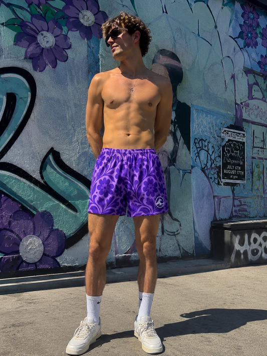 Mystic Wave Shorts 🌌💜 - 3"