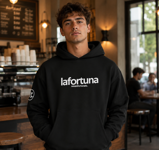 La Fortuna Heavyweight Hoodie - Black