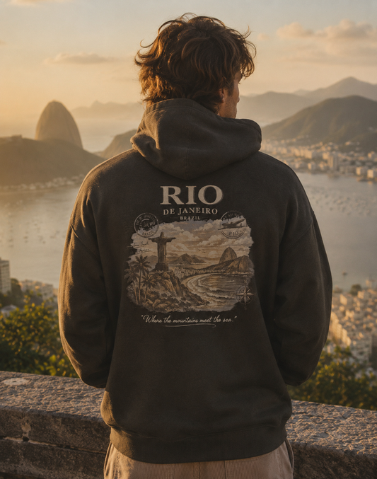 Rio Vintage Hoodie - La Fortuna Lost Postcards