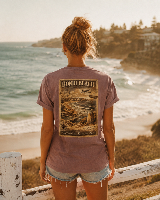 Bondi Beach Vintage Tee - La Fortuna Lost Postcards
