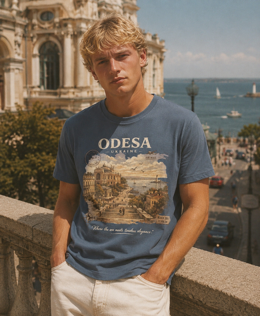 Odesa Vintage Tee - La Fortuna Lost Postcards