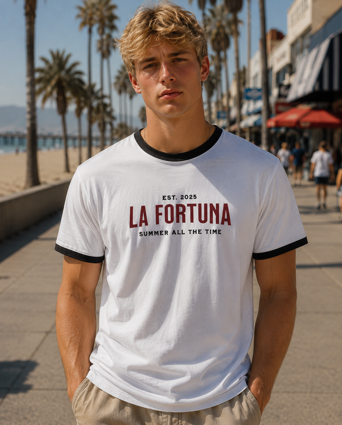 La Fortuna Ringer Tee