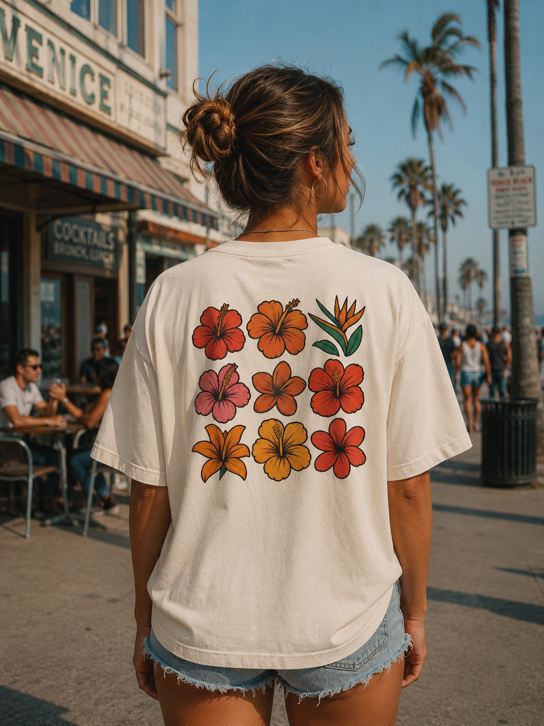 Sunbloom Boxy Tee