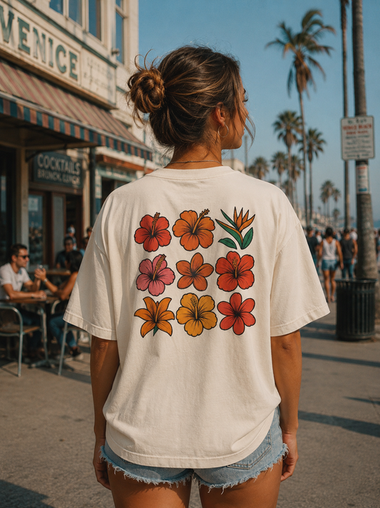 Sunbloom Boxy Tee