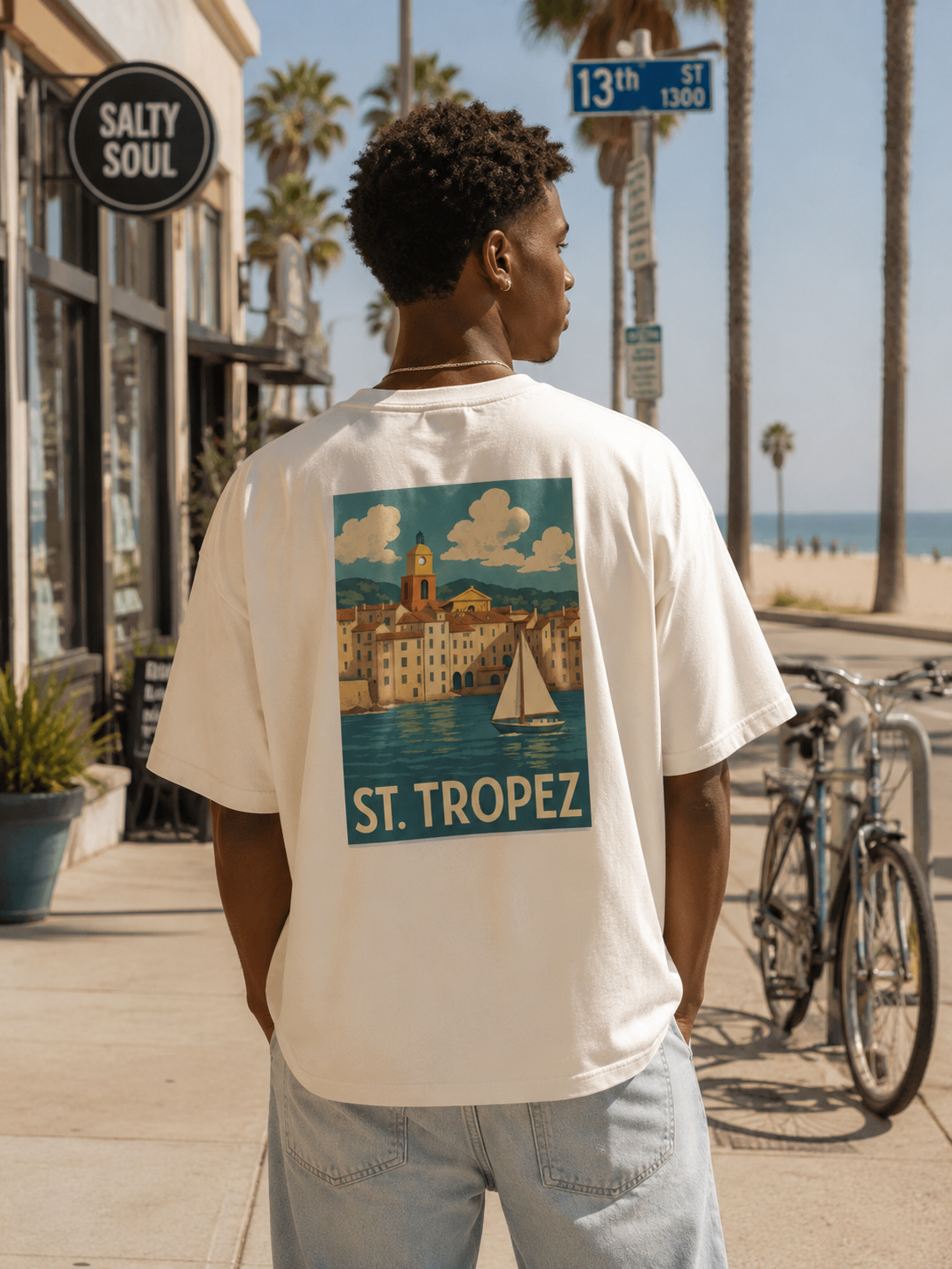 Saint-Tropez Box Tee