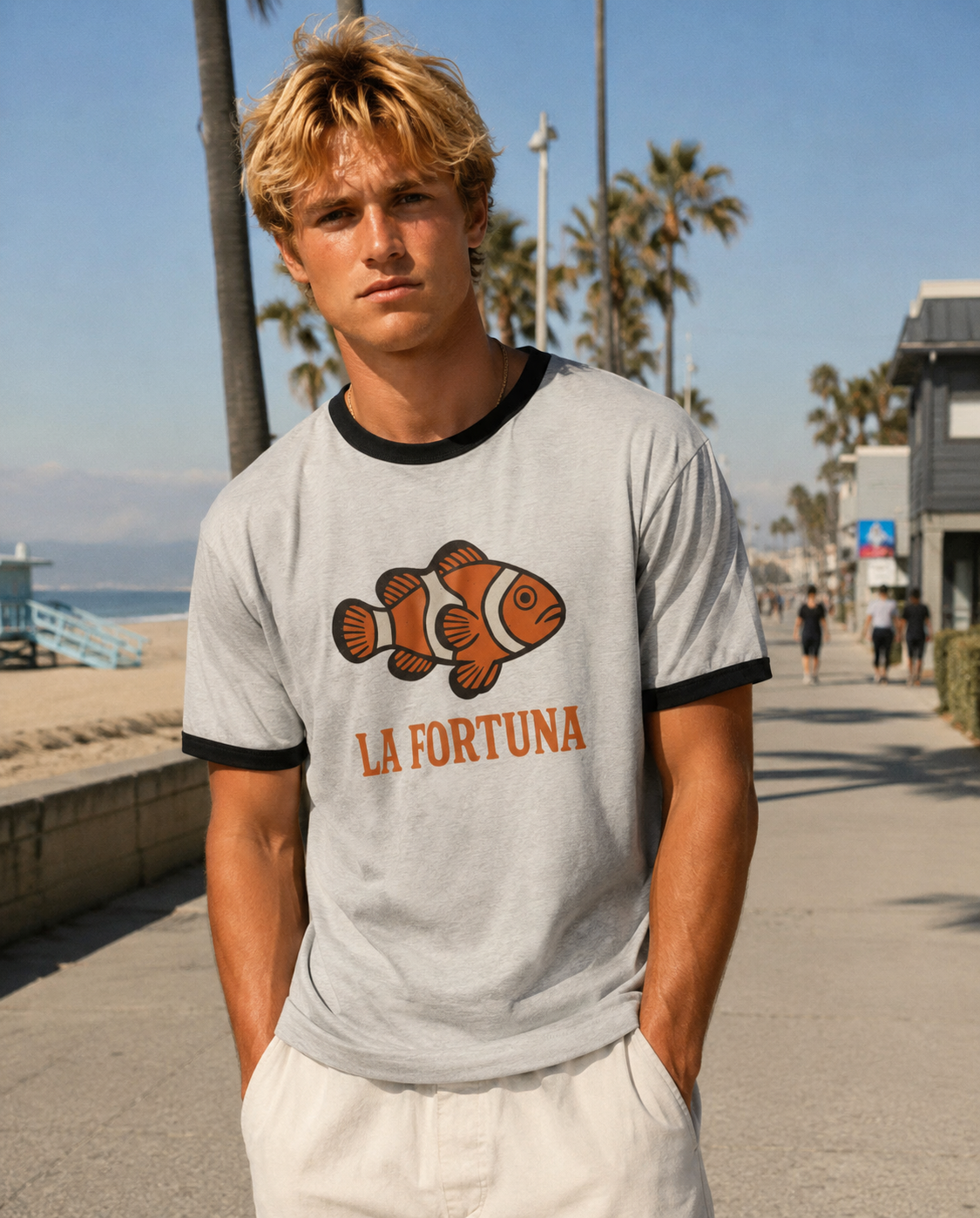 Tidal Flow Fish Tee
