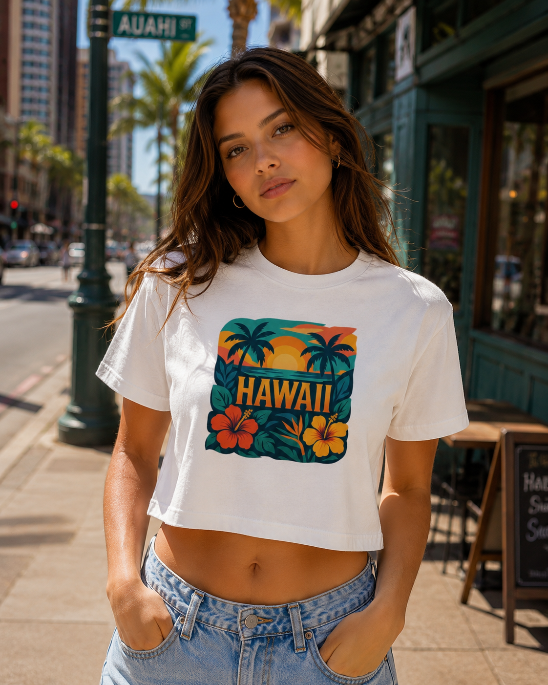 Hawaii Crop Tee