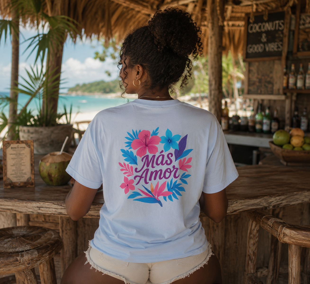 Más Amor Tee – More Love, Always
