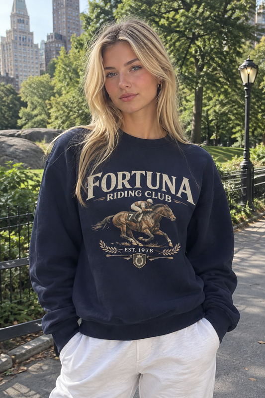 Fortuna Riding Club Oversized Sweater 🐎