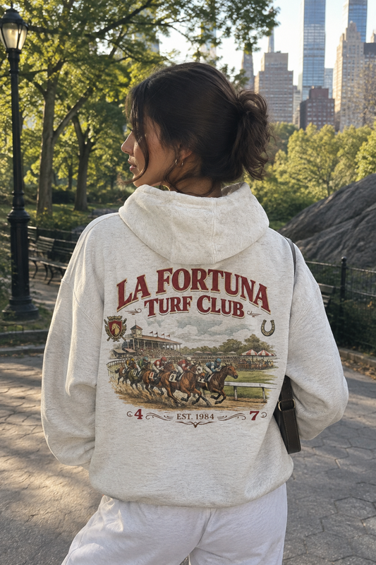 La Fortuna Turf Club Zip-Up Hoodie 🏇