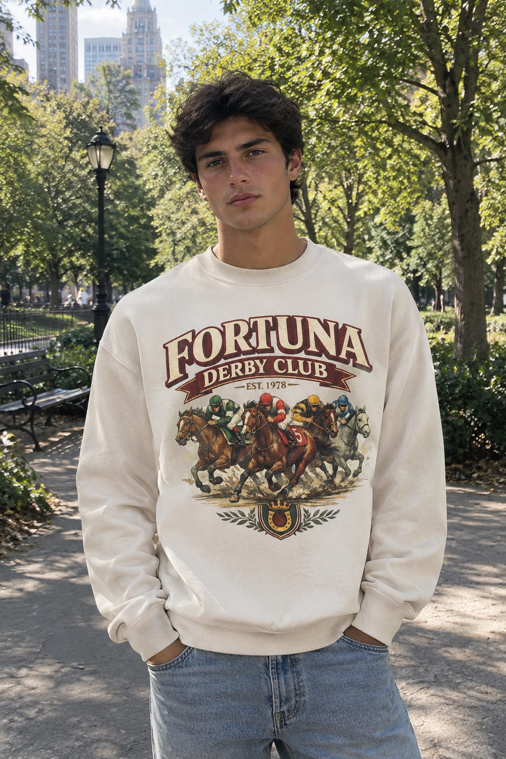 Fortuna Derby Club Oversized Sweater 🏇
